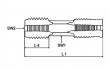 VÖLKEL HexTap - Doppelseitige Gewindebohrer, Multi-Drive 8-tlg. Satz G (BSP) 1/8 – 1.1/2