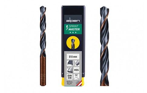 alpen HSS Sprint Master jobber drill DIN 338 RN 3.10 mm